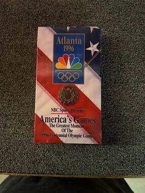 Atlanta 1996 Olympics NBC Sports America's Games Greatest Moments VHS